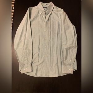 Tommy Hilfiger 16/34-35R Light Green Button Down